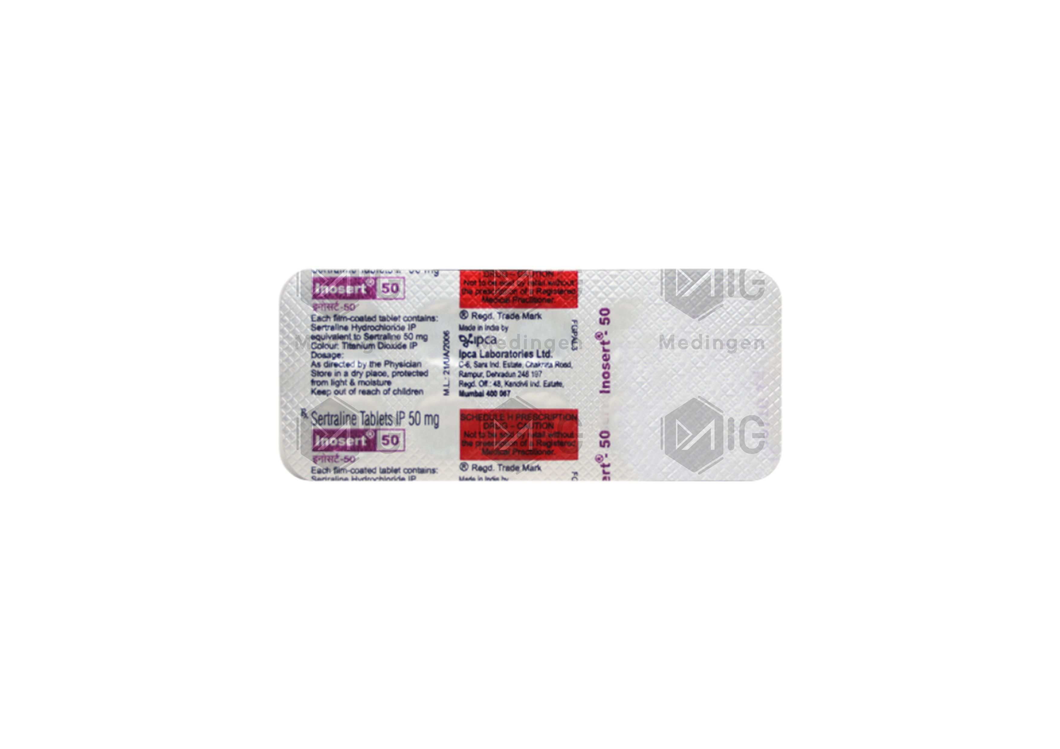 INOSERT 50MG
